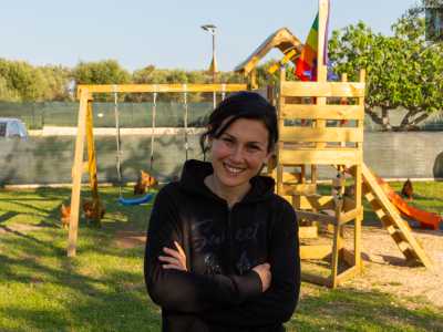 Veniamo subito accolti da Valentina Palanca, colei che gestisce il Parco Paradiso...